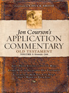 Jon Courson's Application Commentary, Volume 1 (eBook): Old Testament, (Genesis-Job)